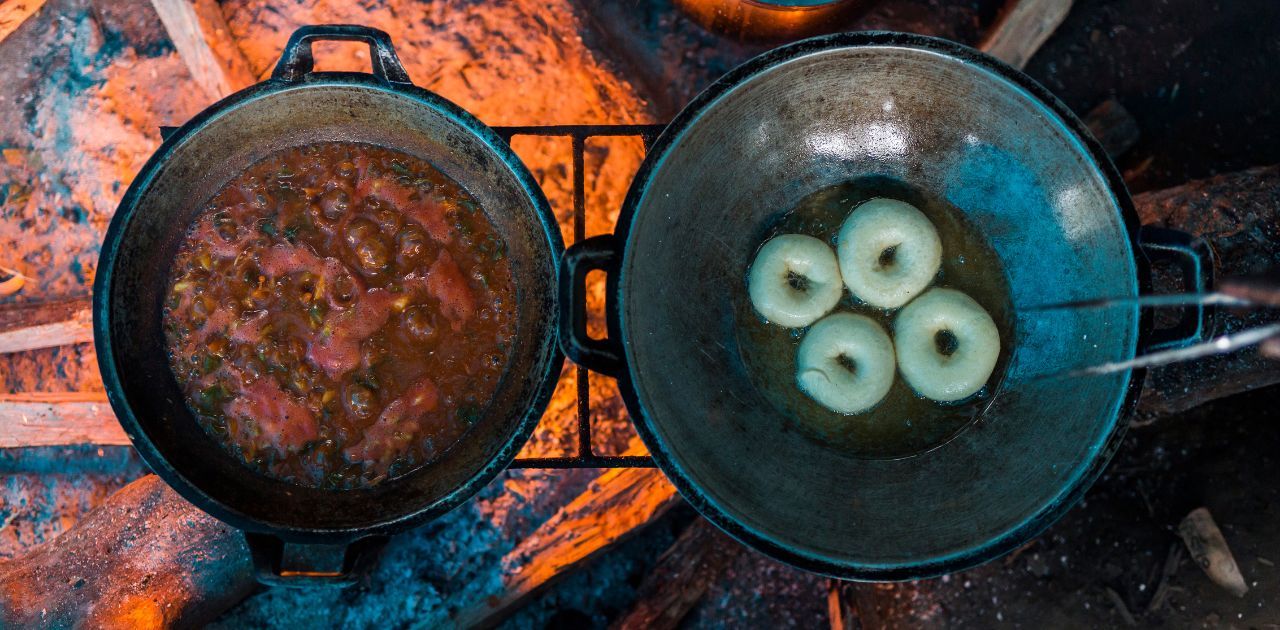 Camping Dessert Ideas - Campfire Donuts