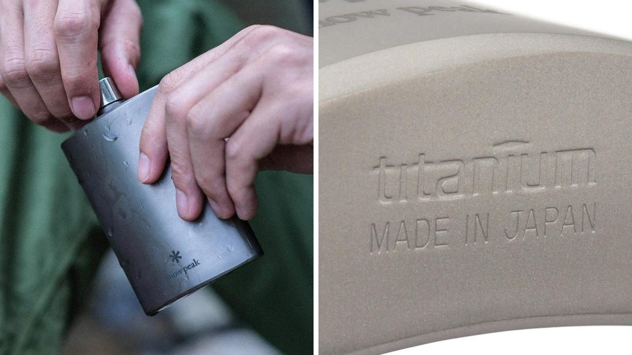 Snow Peak Titanium Flask