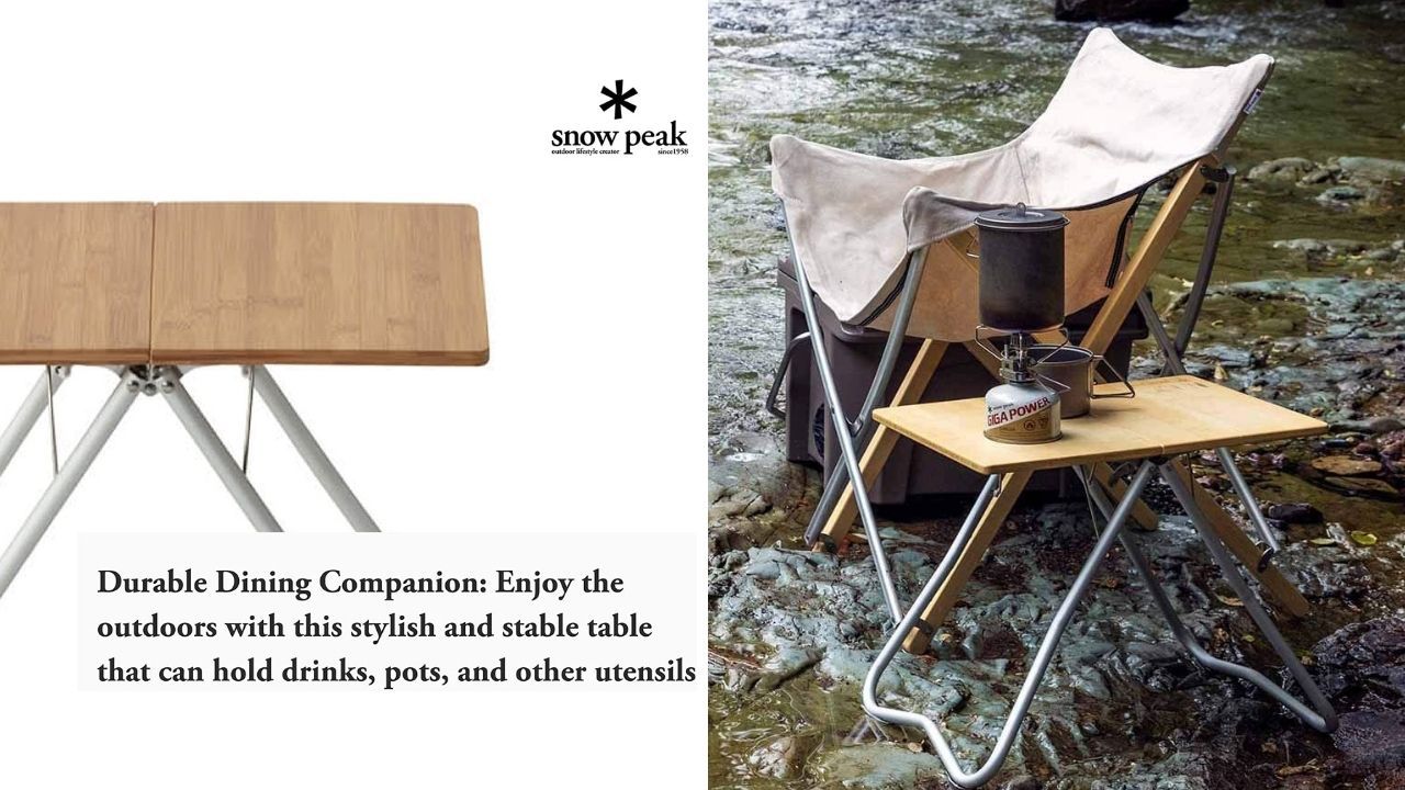 Snow Peak My Table