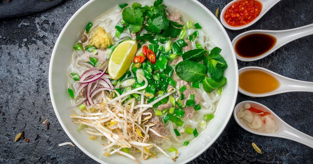 Vietnamese Pho soup