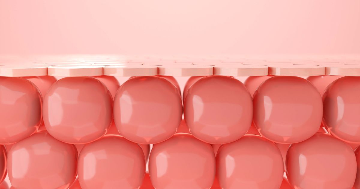 render of collagen under skin