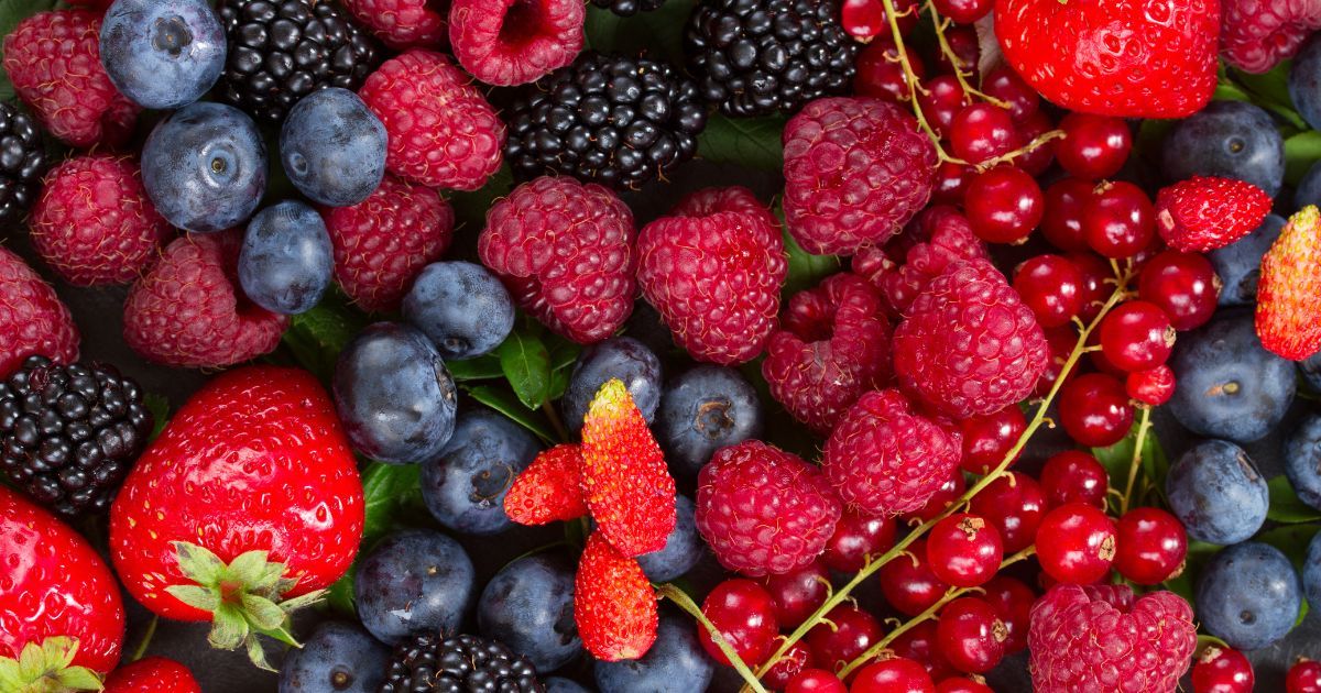 close up image of berries