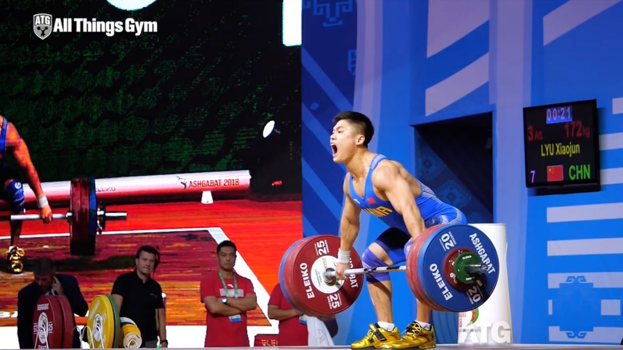 first pull of the snatch