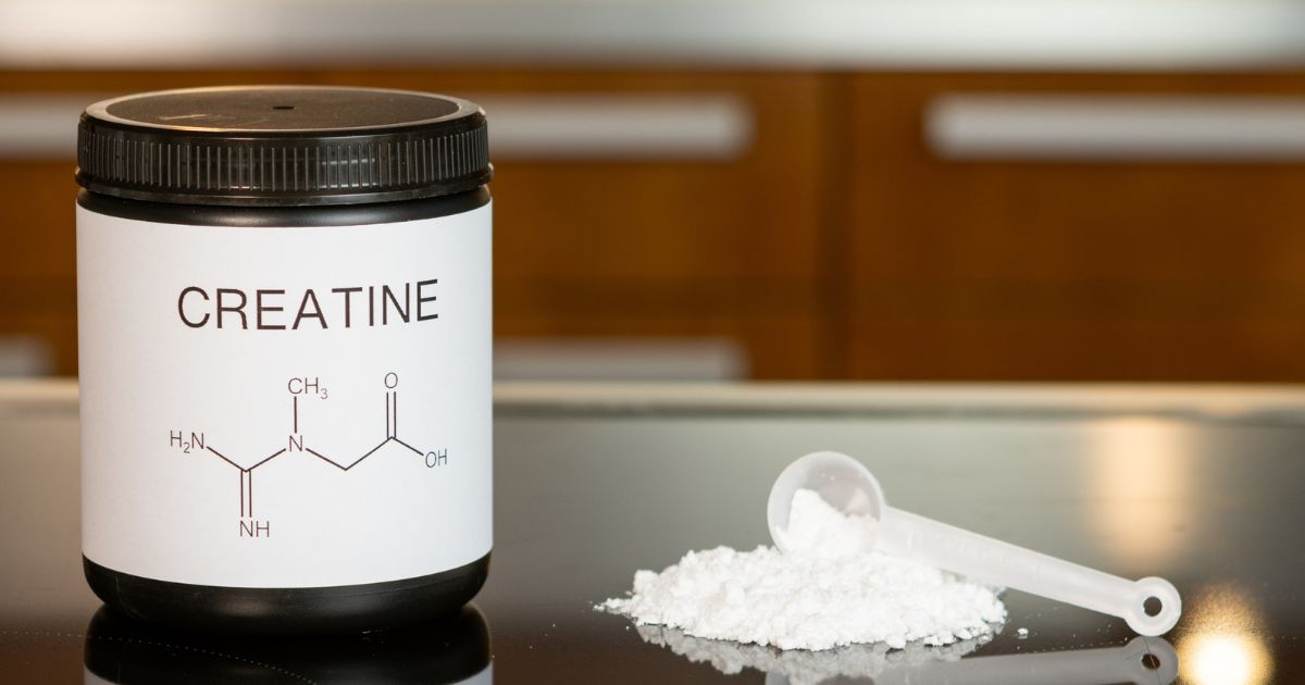 jar of creatine