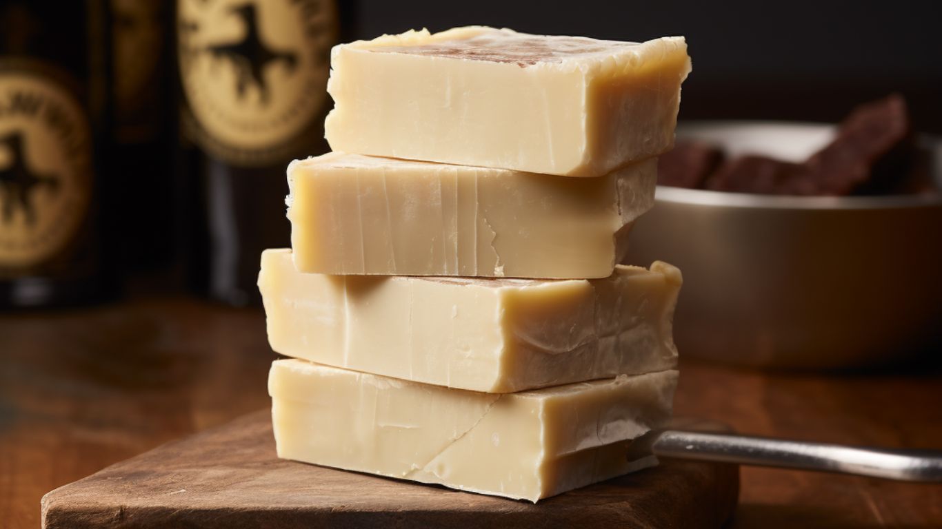 stack of tallow bars