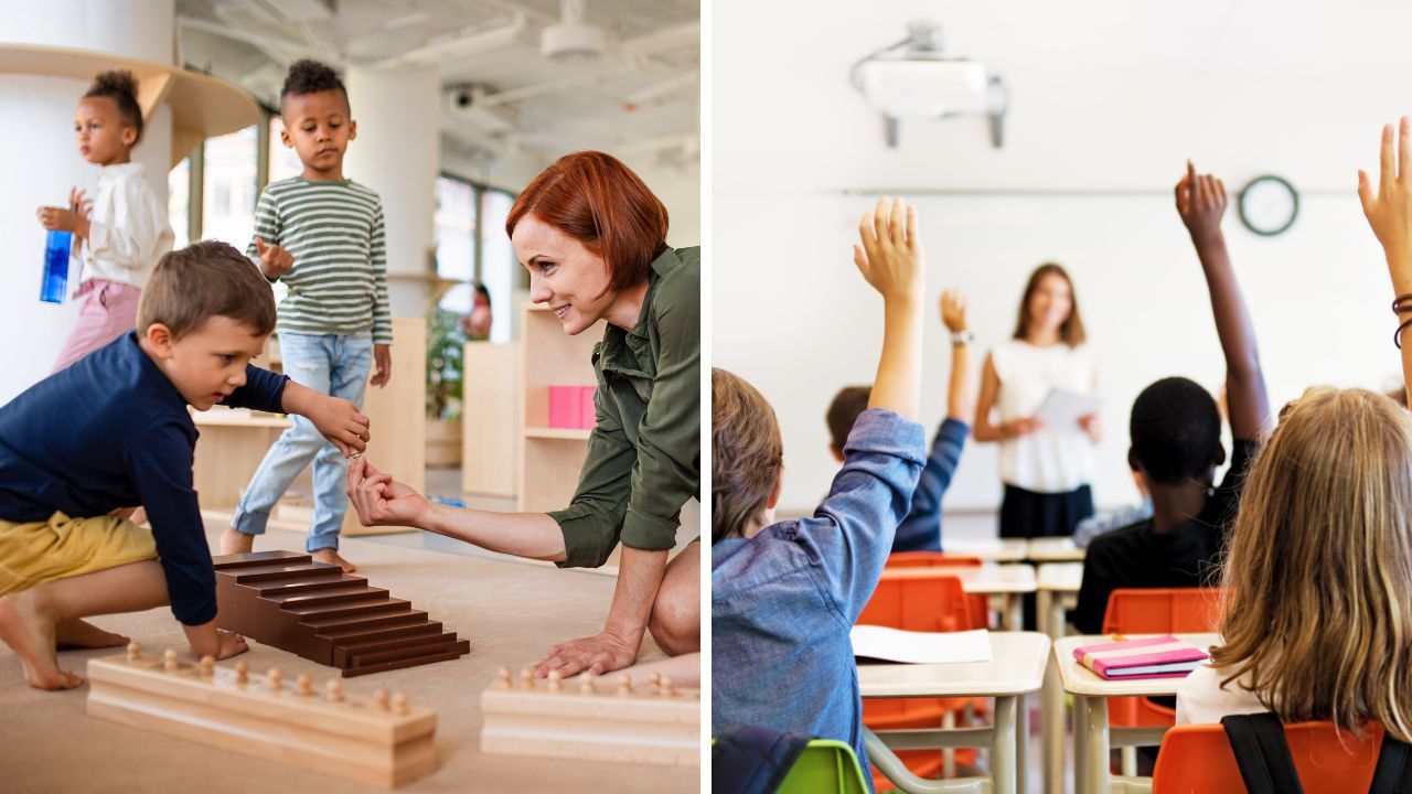 How is Montessori Different from Traditional Education